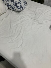No cover sheet and the one was yellow and dirty