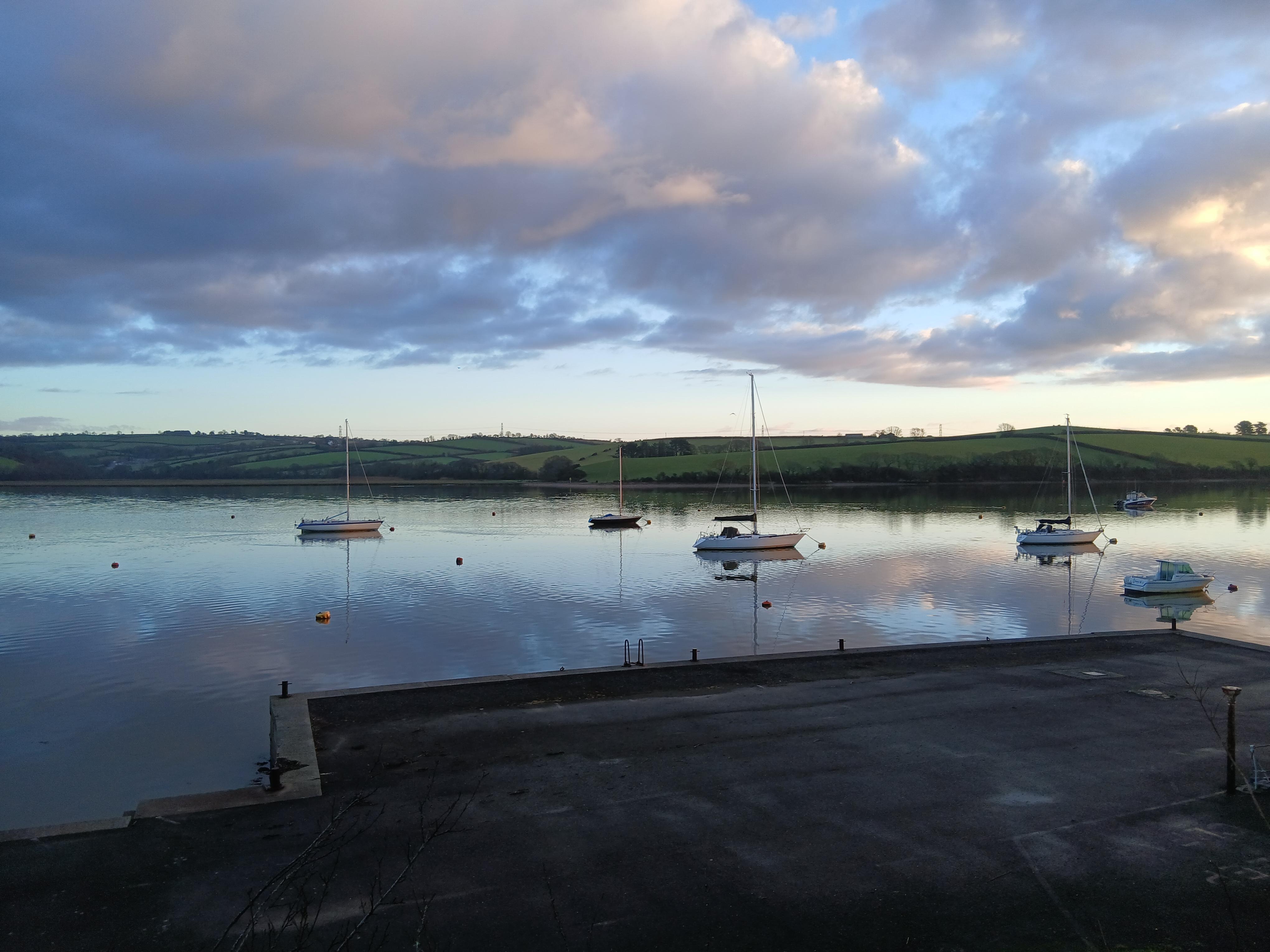 Actual view from the lounge !