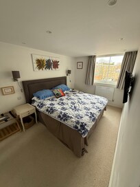 King-sized bed was very comfortable