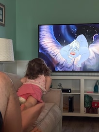 Every app on the TV so our girl was thrilled to be able to watch Disney!