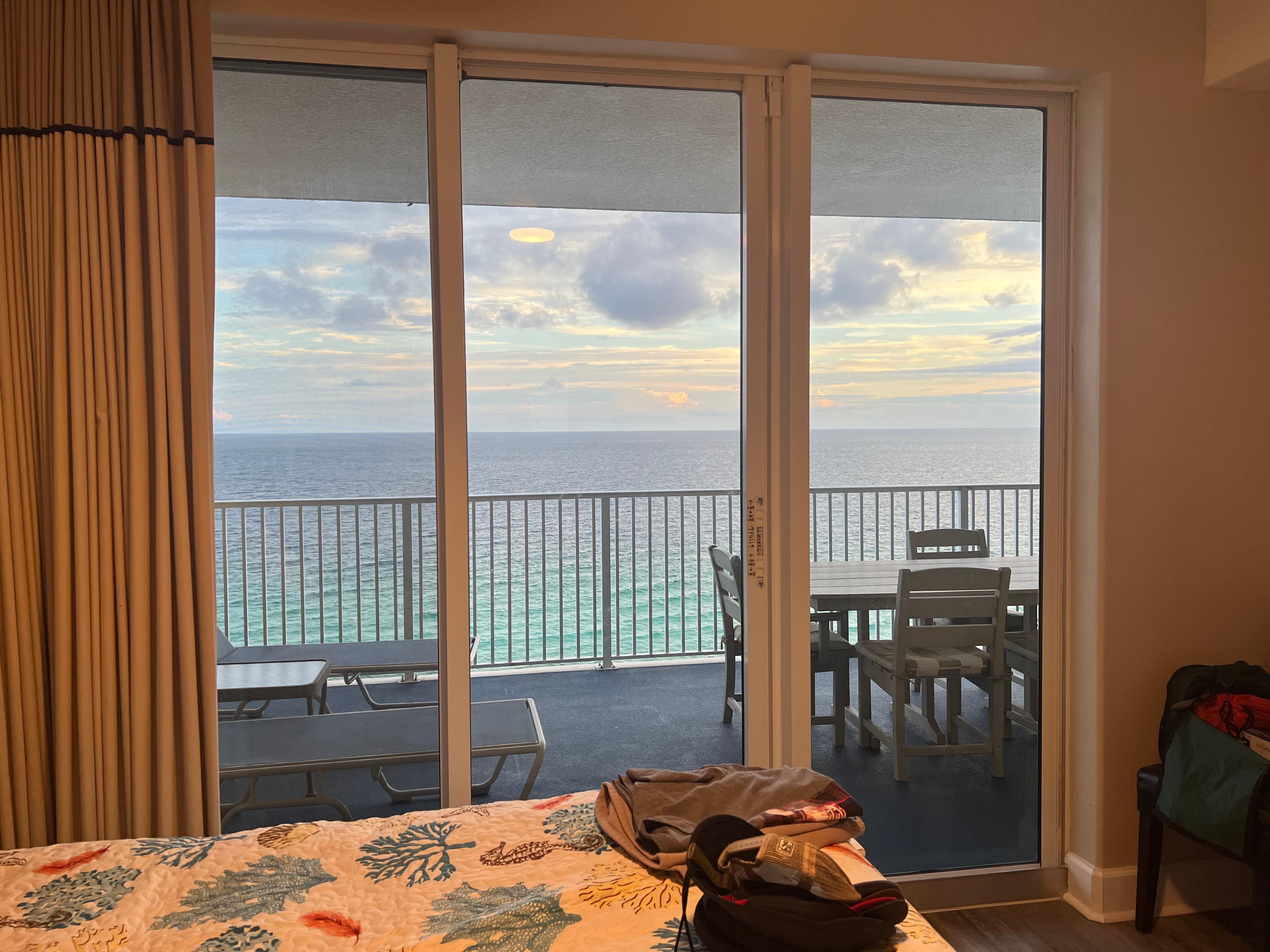 View from master bedroom