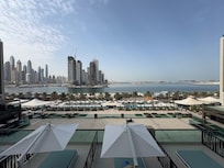 The view from our balcony. Beautiful!