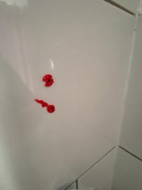 Random plastic in bathroom