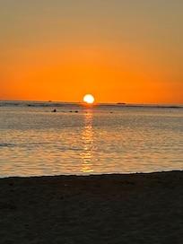 Sunset at the beach