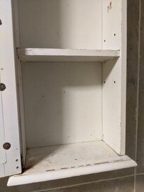 Dirty cupboard