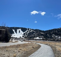 View from across the street on Deer Valley Drive looking at the resort.