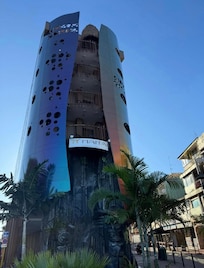 What the hotel looks like from the street