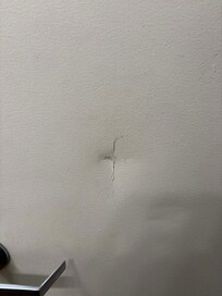 broken bathroom door
