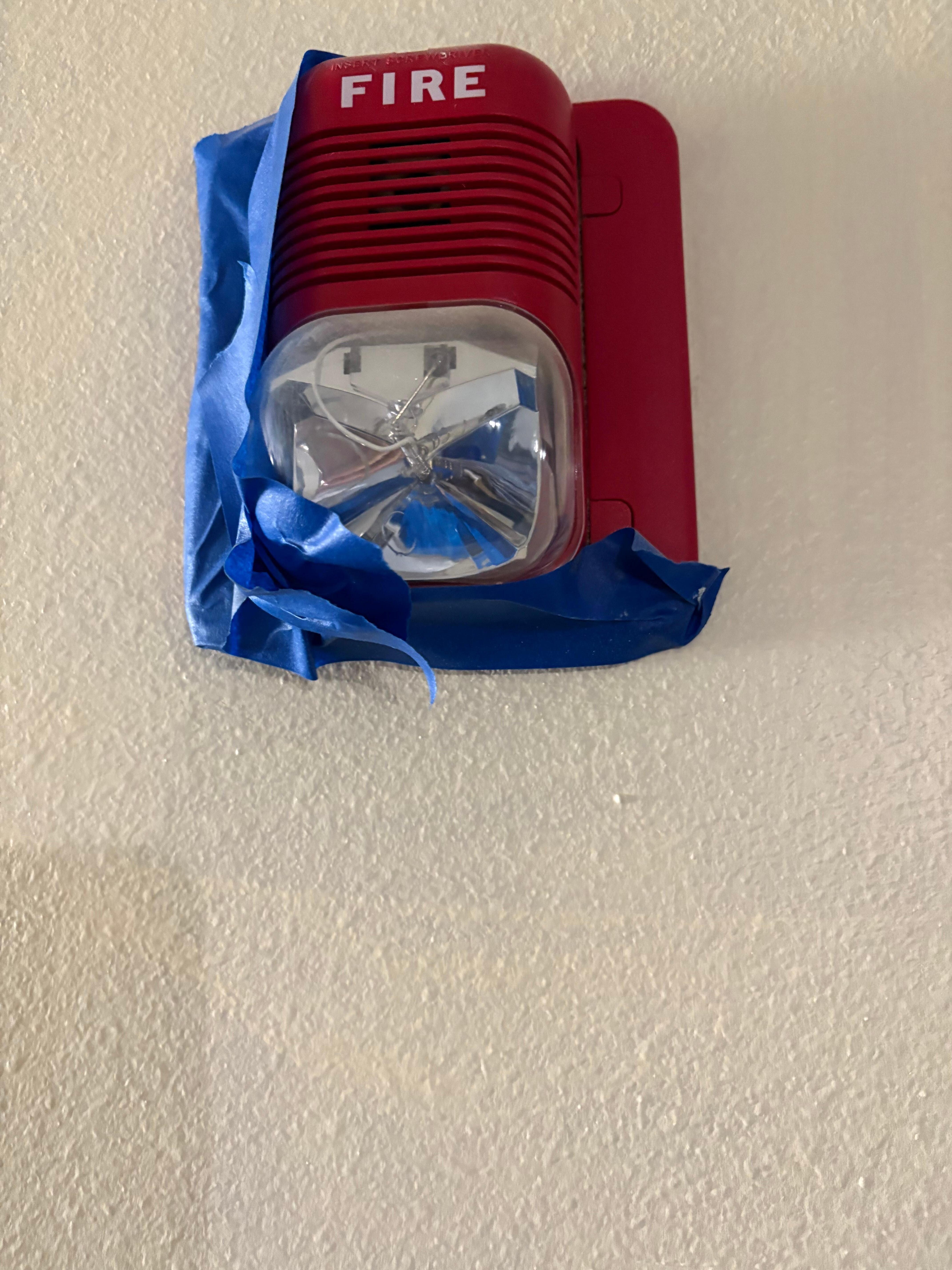 The repair for the faulty smoke detector.