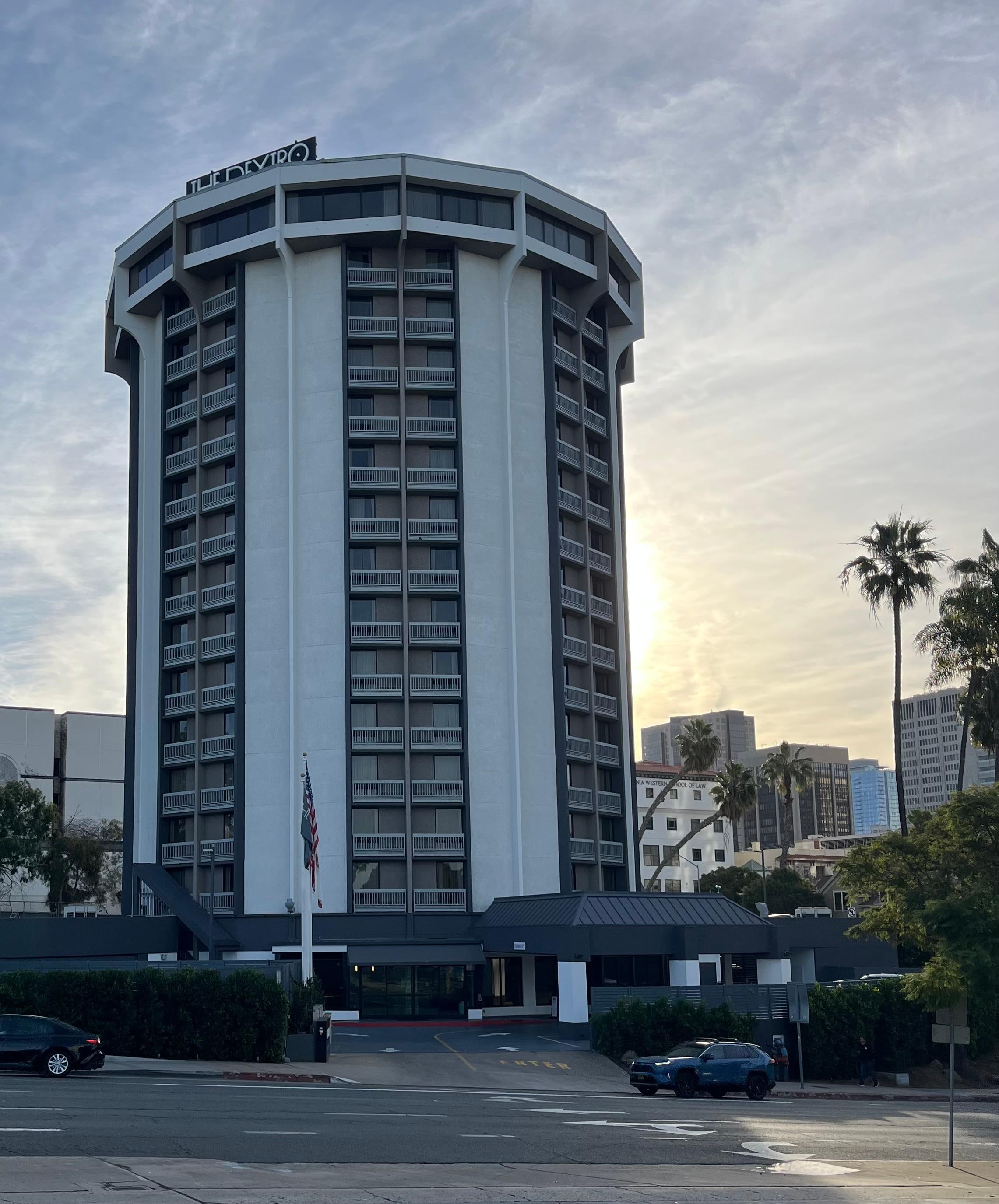 This is a view from across the street