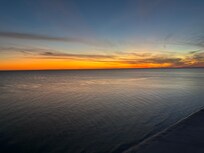 Nightly beautiful sunsets.