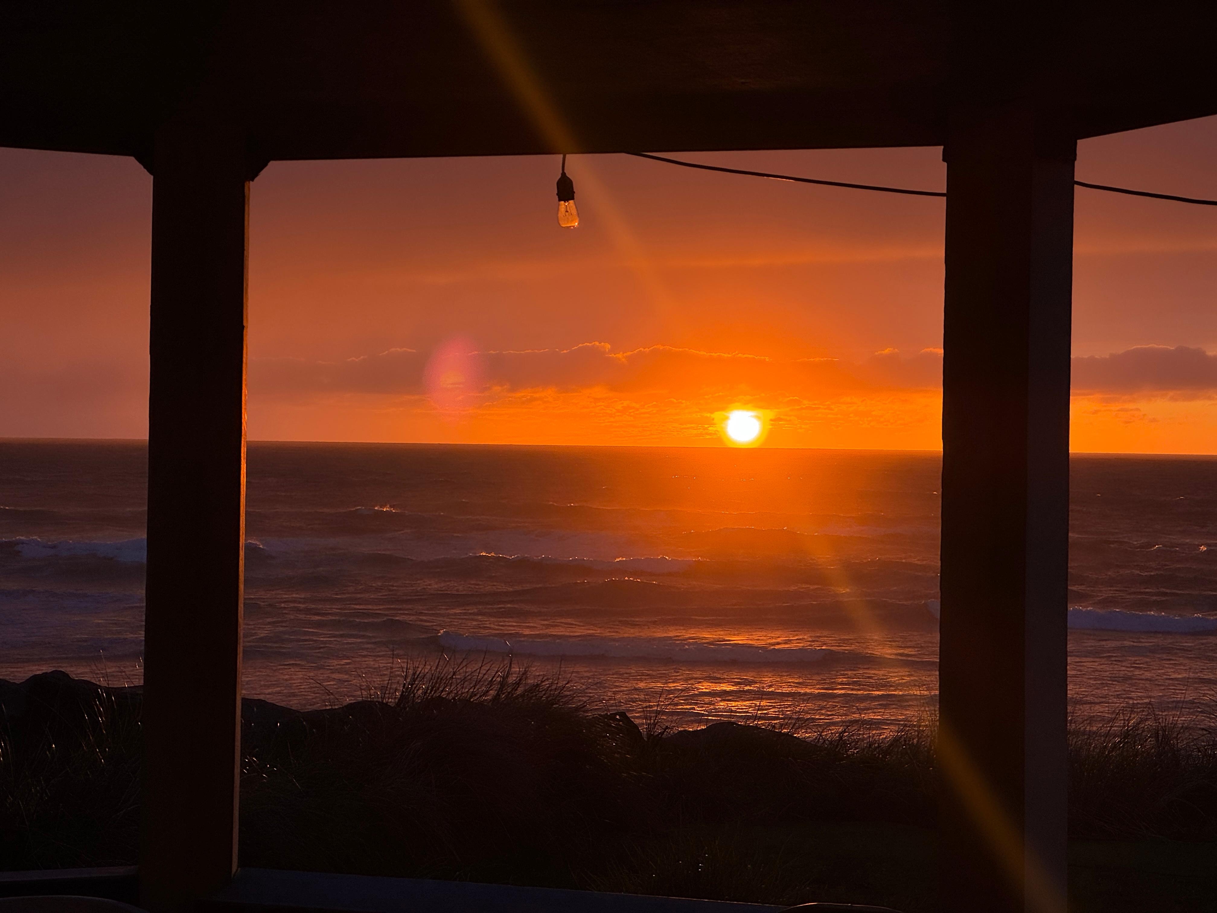 View from living room