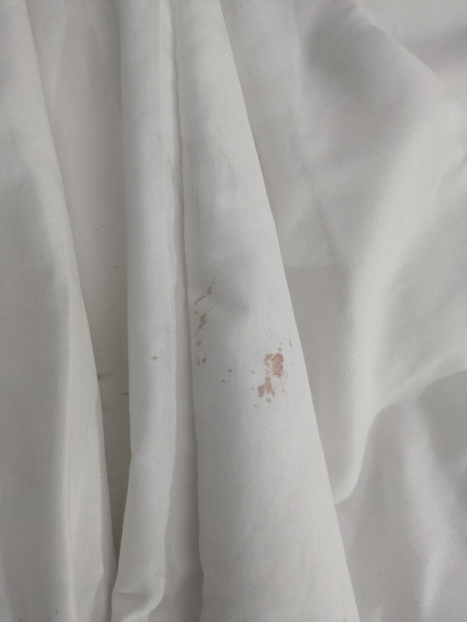 All of the linen was dirty