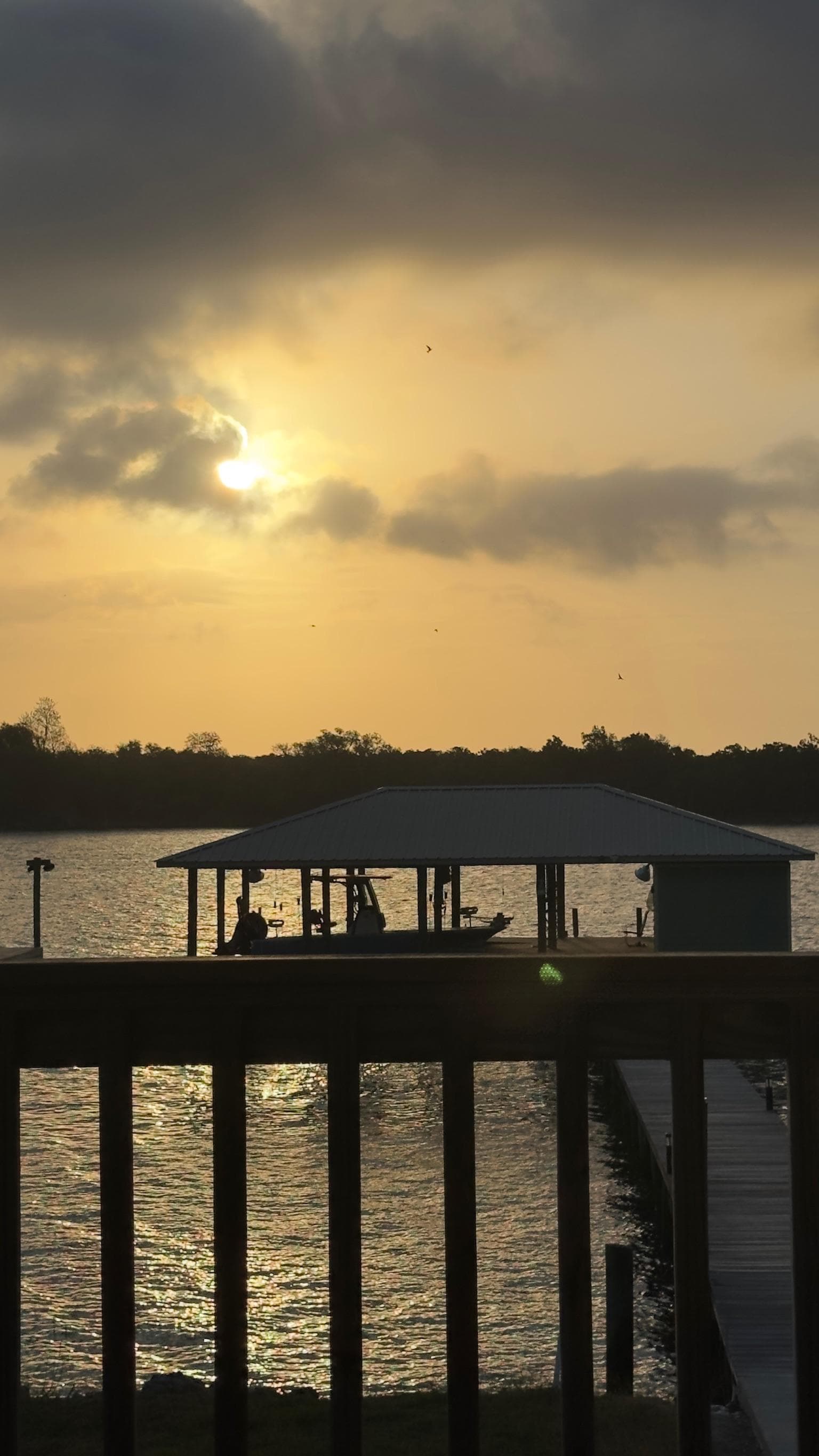 Sunrise from the balcony