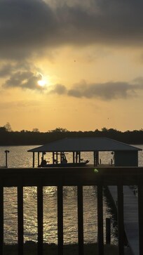 Sunrise from the balcony