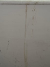 Stains from window