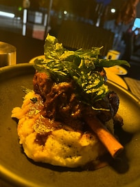 Braised lamb shank