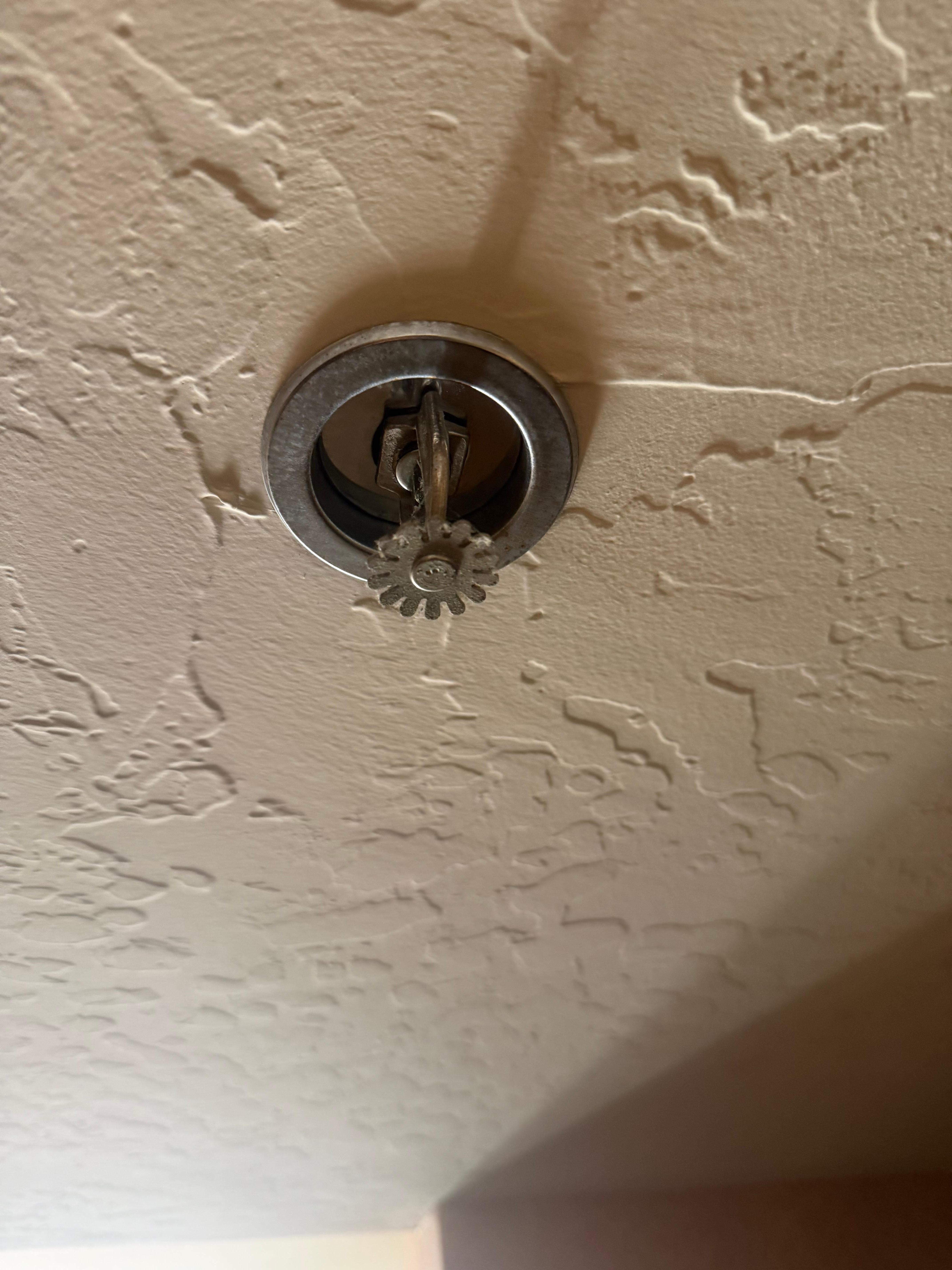 Spider webs coming off this and the wall 