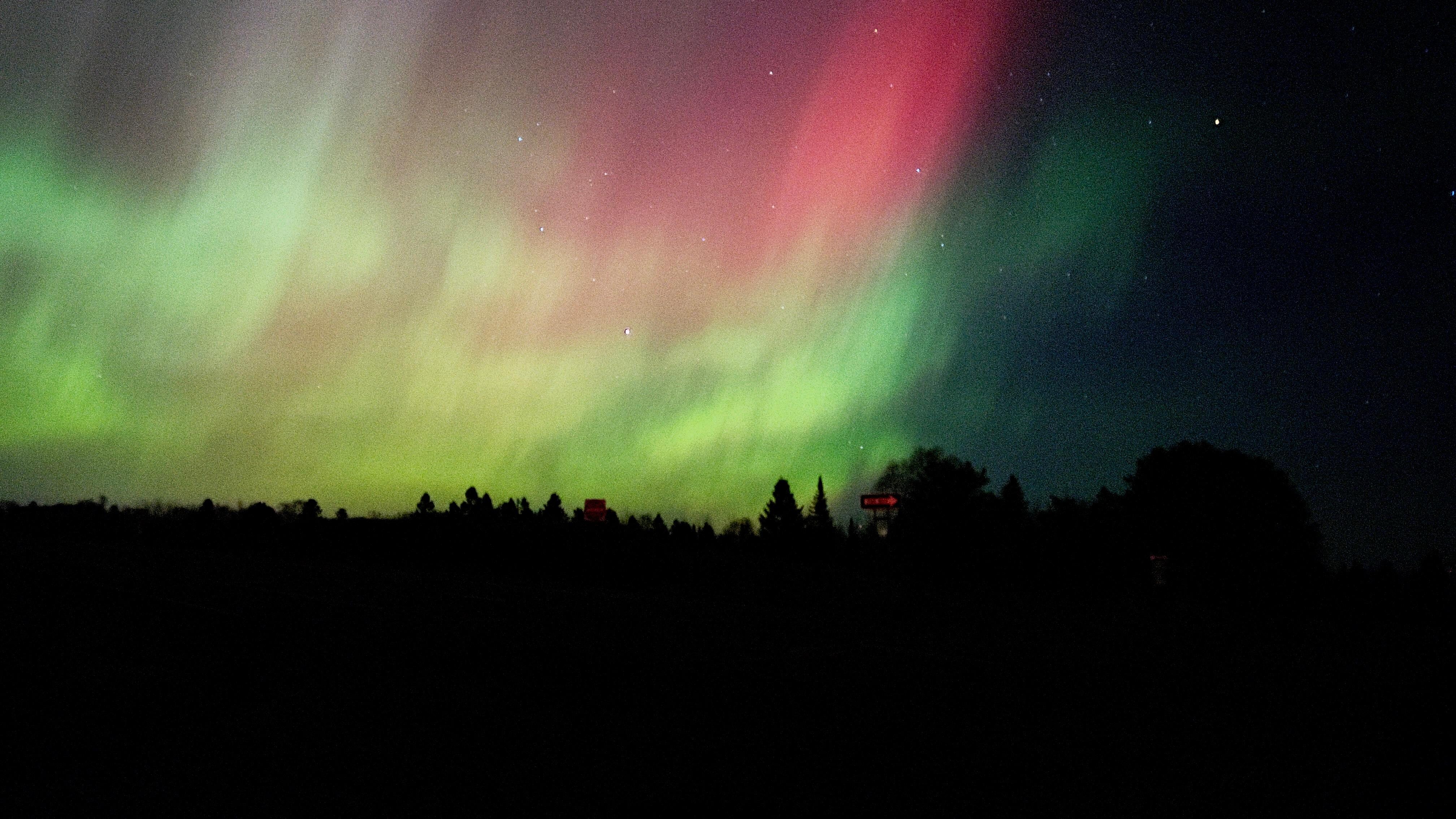 Northern lights the night we stayed