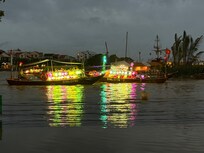 Hoi An lantern boats