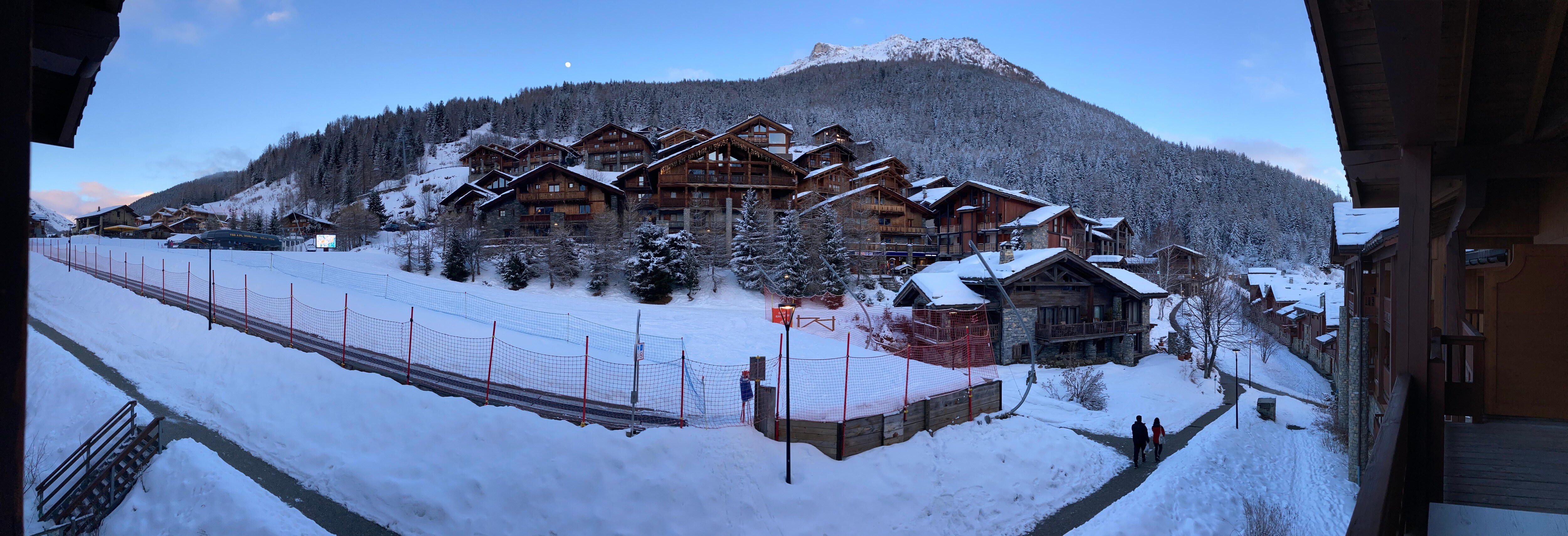 View from the balcony 