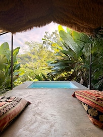 Interior of bedroom (person removed from image with AI else photo accurate representation)