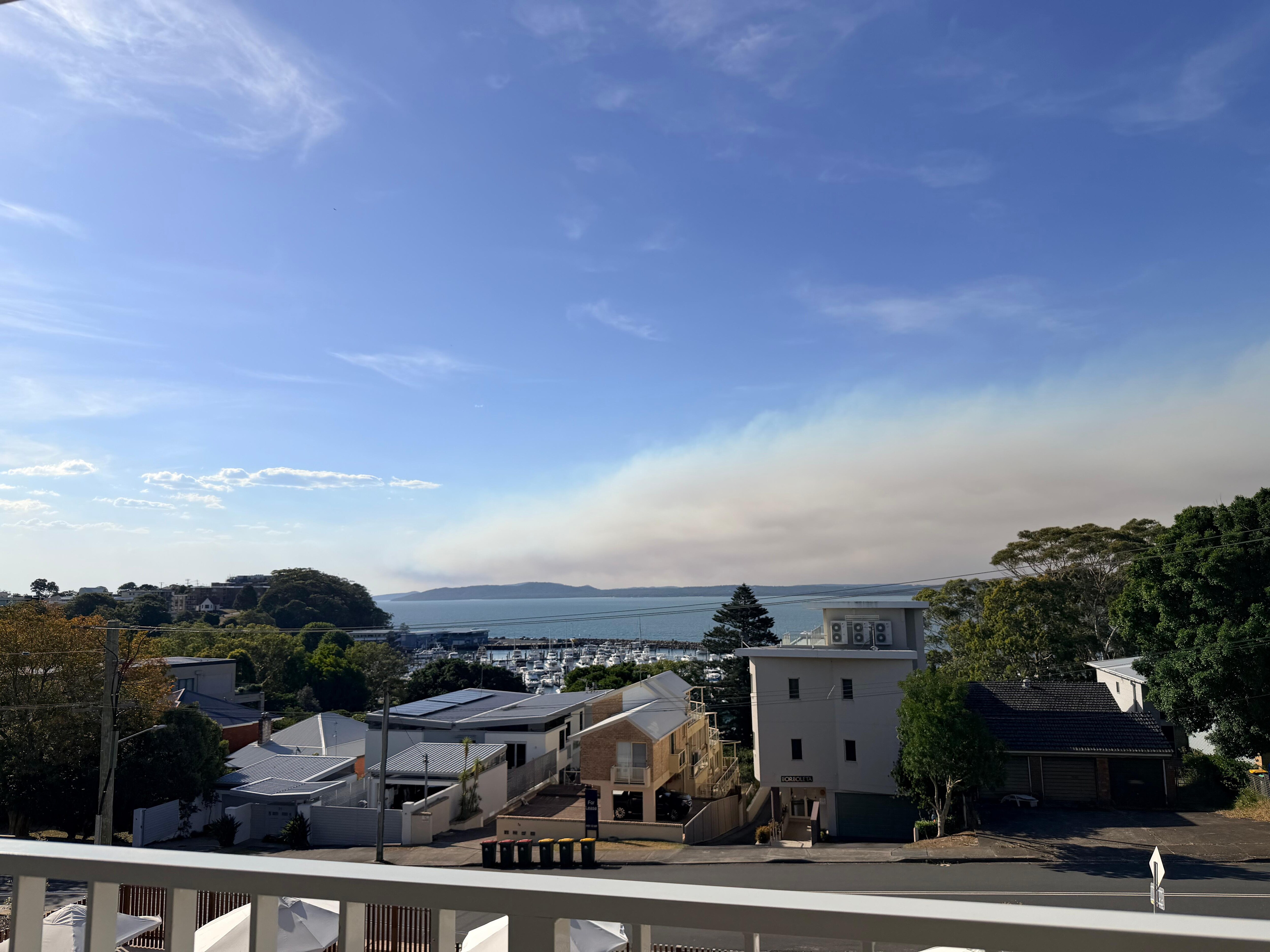 View from the room  on level 2