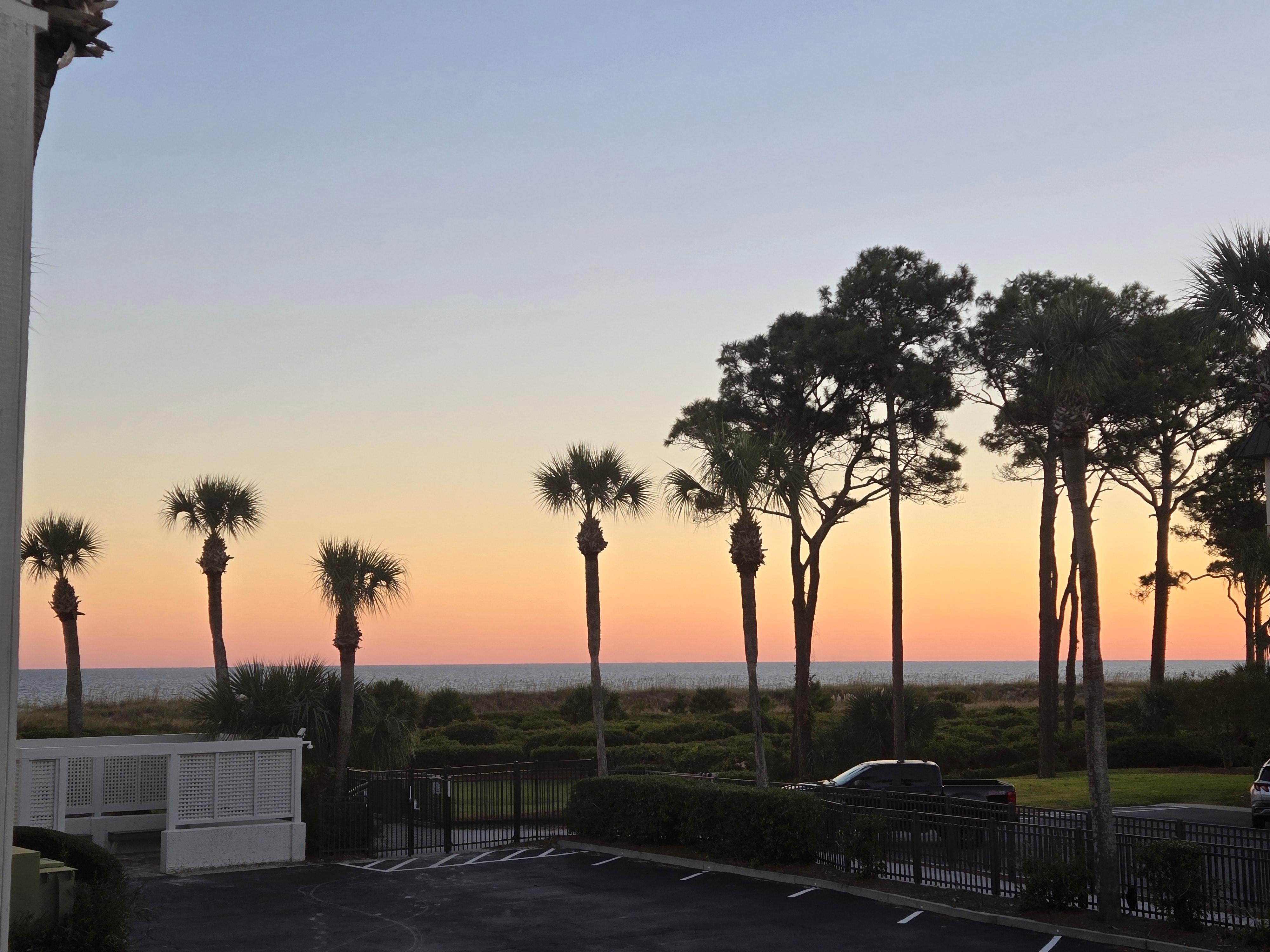 View from the balcony