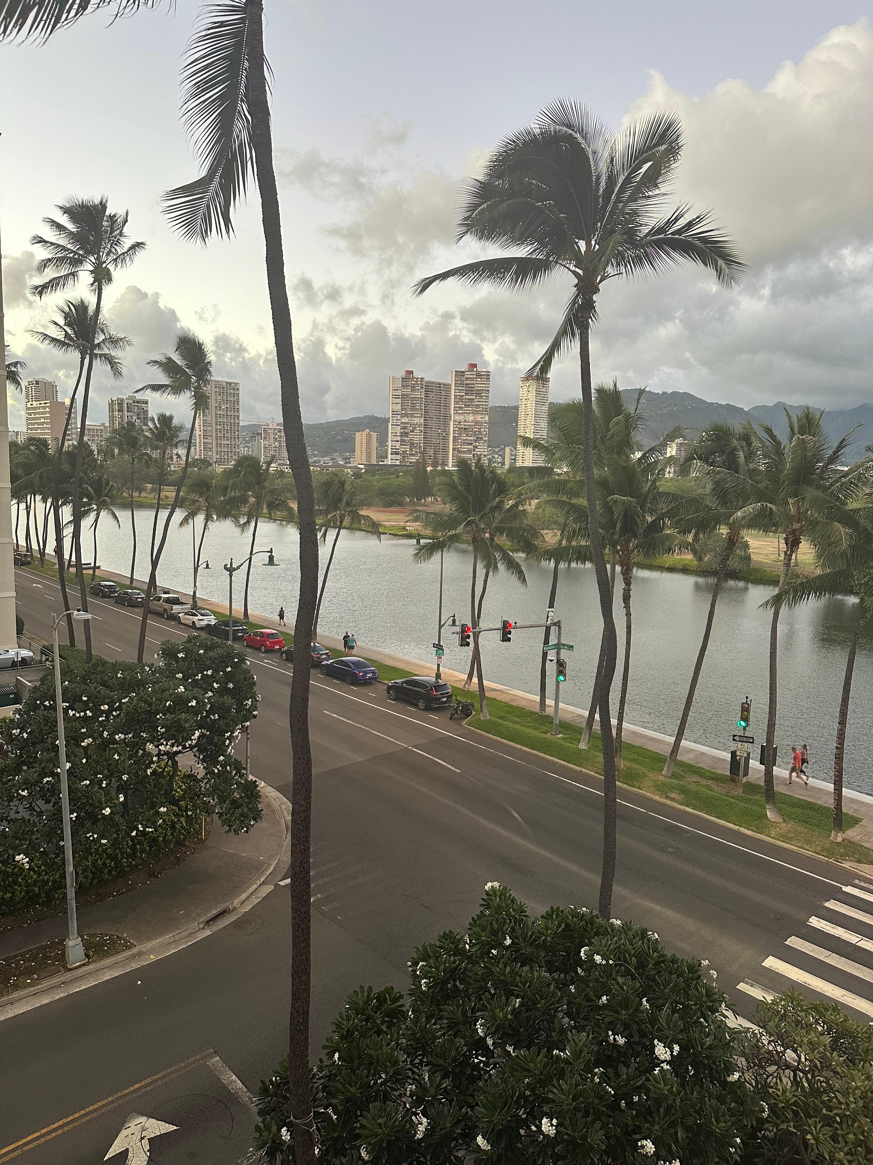 View from my room on the 5th floor.