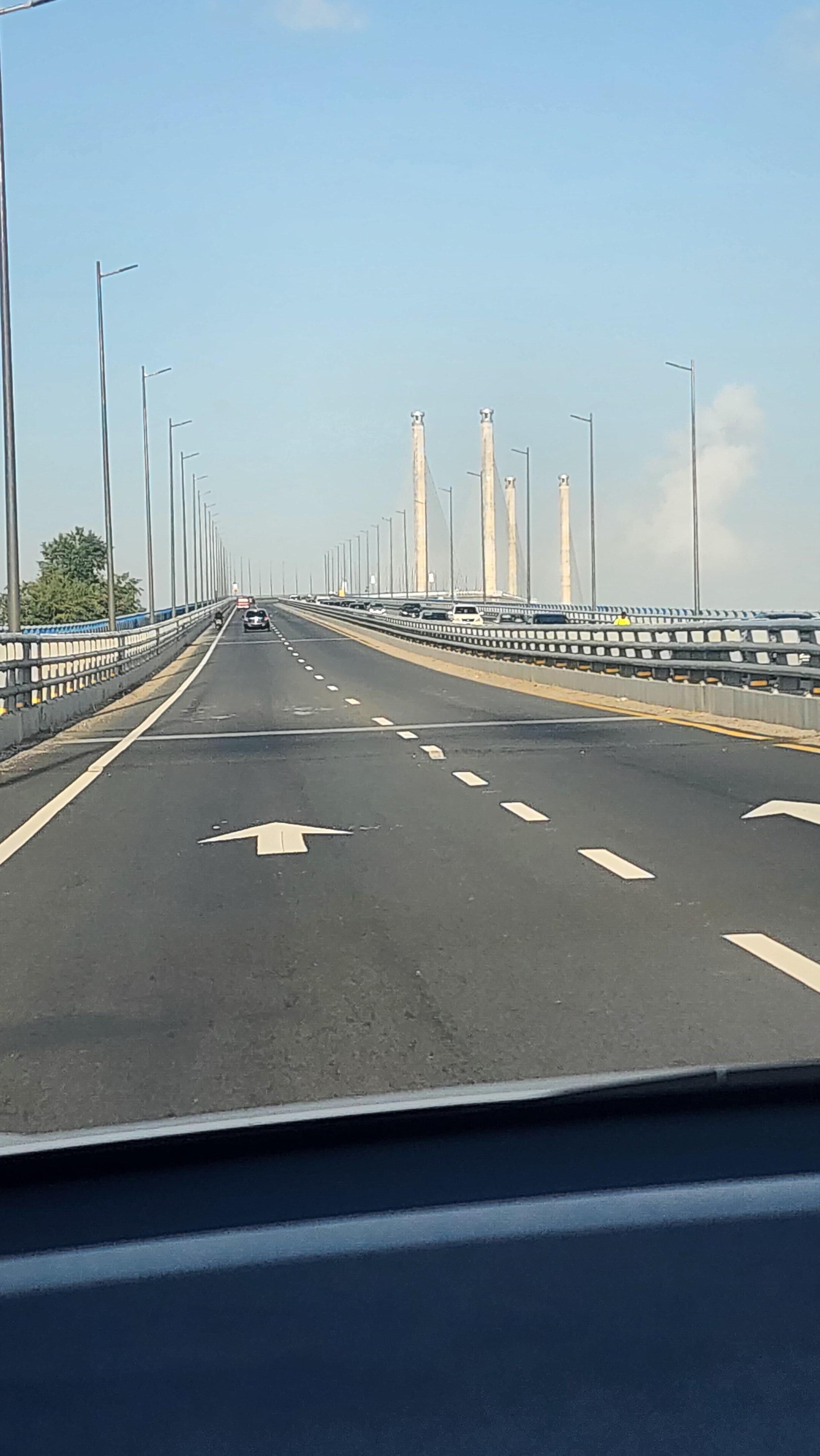 That's the new bridge  they recently built. 