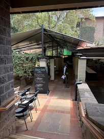 Entrance to breakfast area