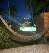 View from outside our room. Loved it!