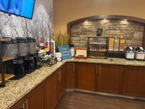 1/2 of breakfast bar