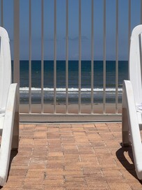 View from one of the pools