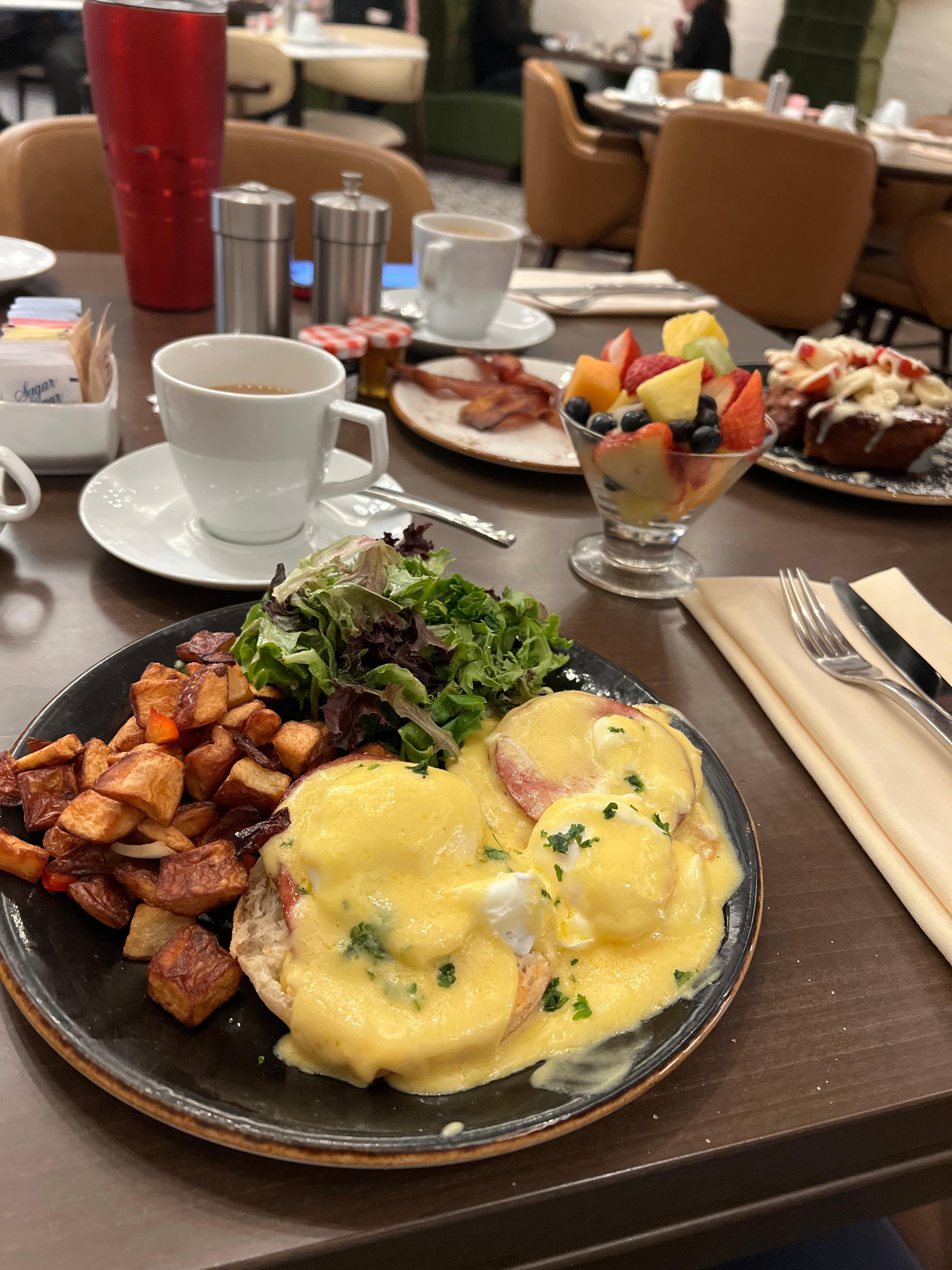 Breakfast was really good