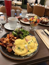 Breakfast was really good