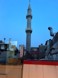 The view from our second floor room.