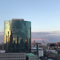 La vue de notre balcon