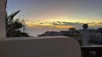 Sunset view from terrace