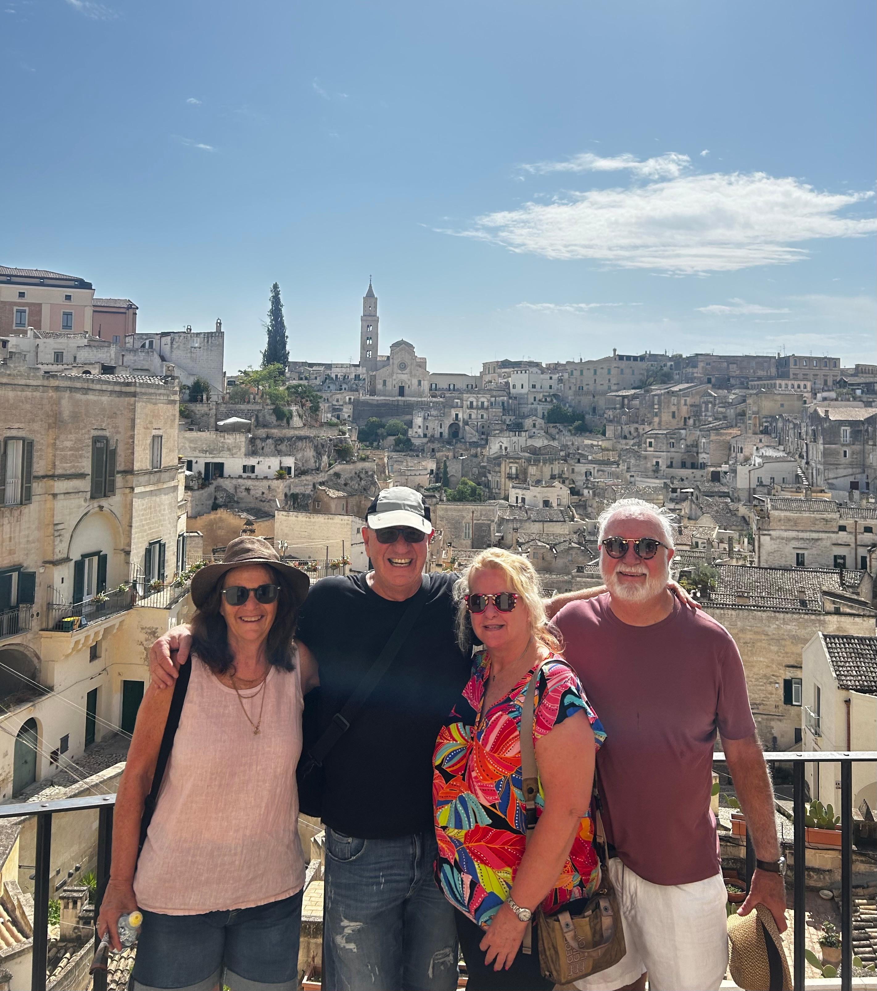 View of Matera old city