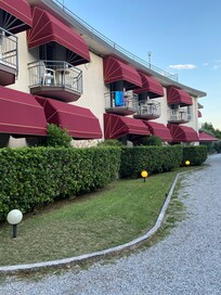 Unser Zimmer groß ebenso das Bad