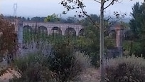 La vue depuis notre terrasse Les vignes!