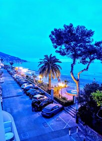 Vue de la chambre le soir