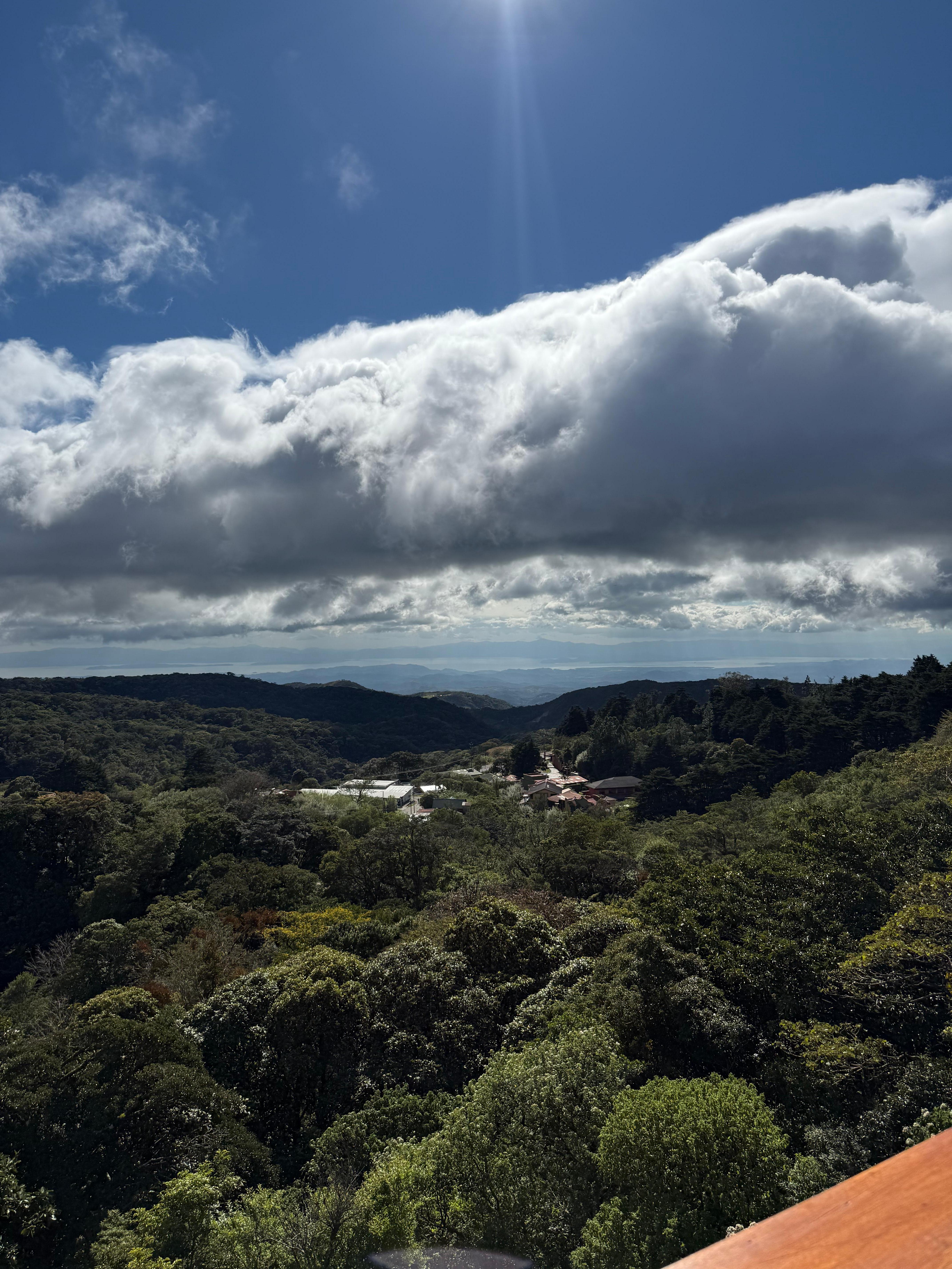 View from the suite with balcony