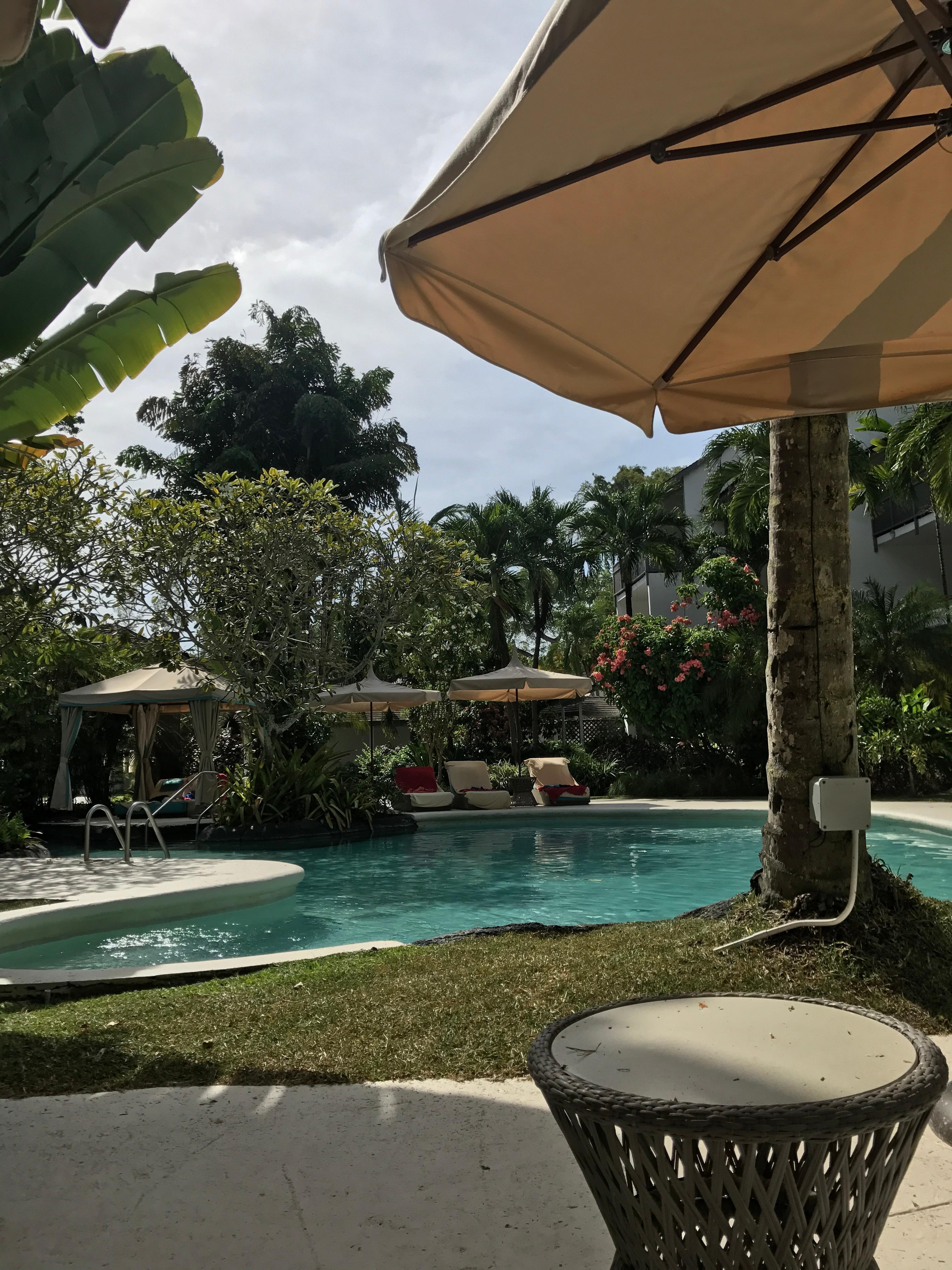 Poolside