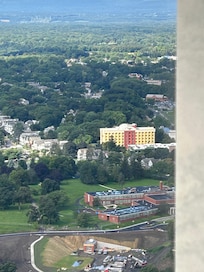 The hotel from the Corning Tower Observation Deck