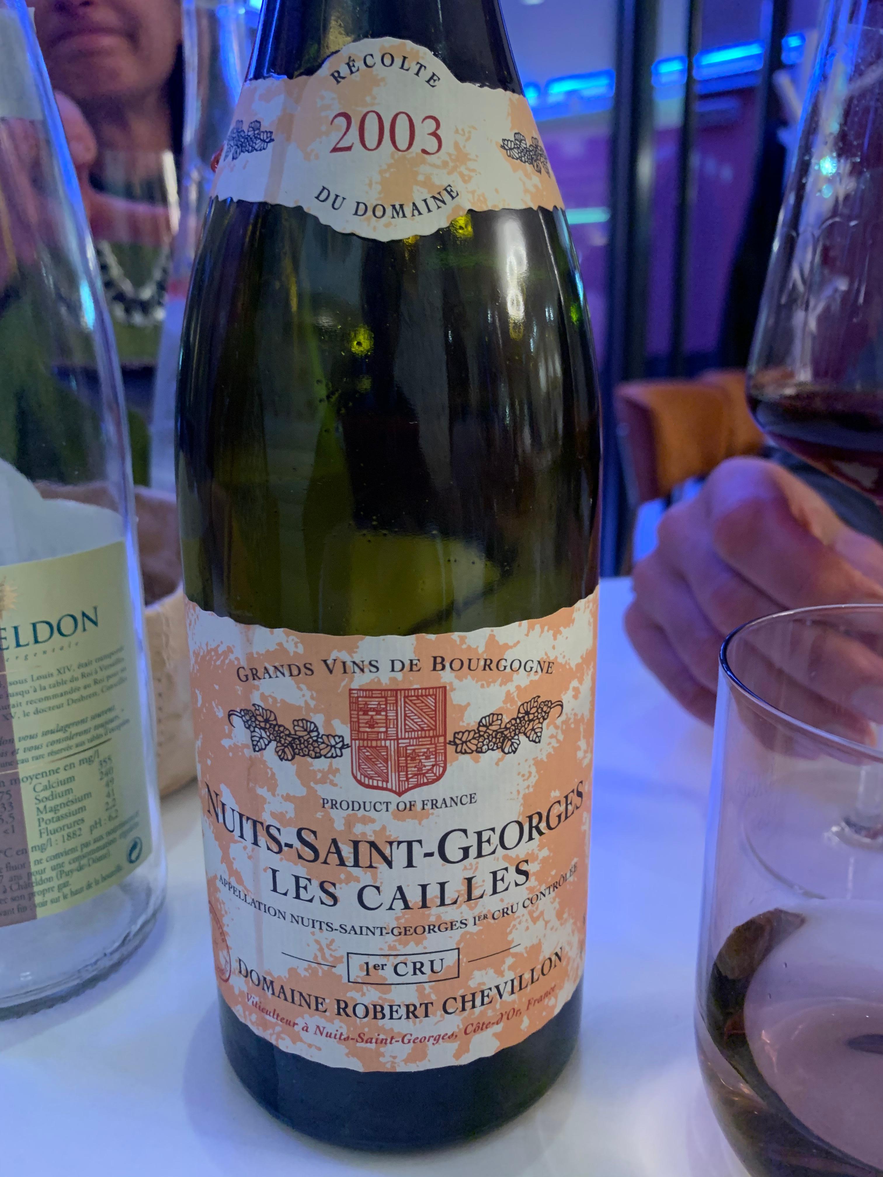 A nice bottle which we ordered