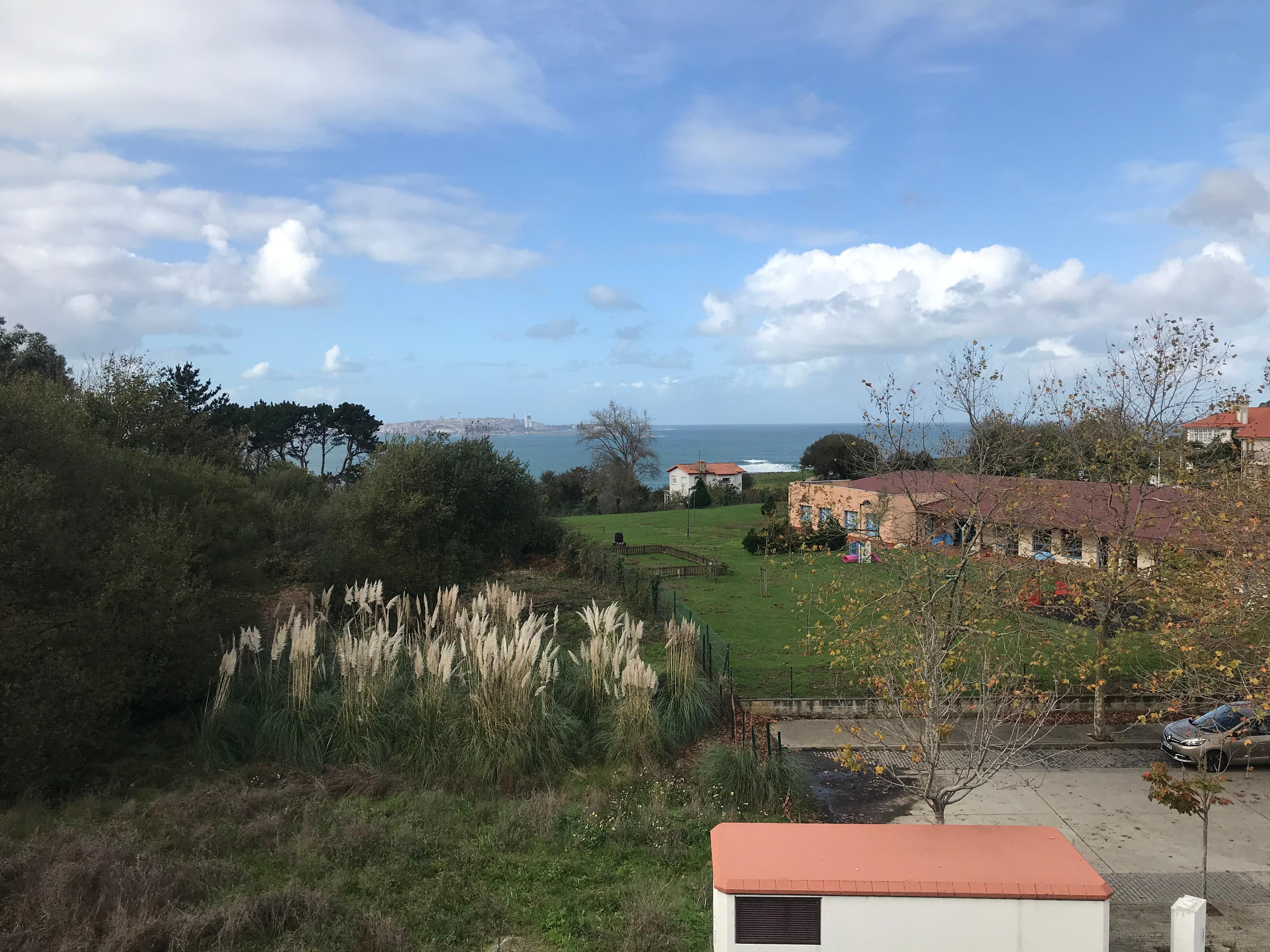 Aussicht aus den Fenster zum Meer