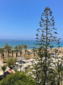 uitzicht vanaf balkon
