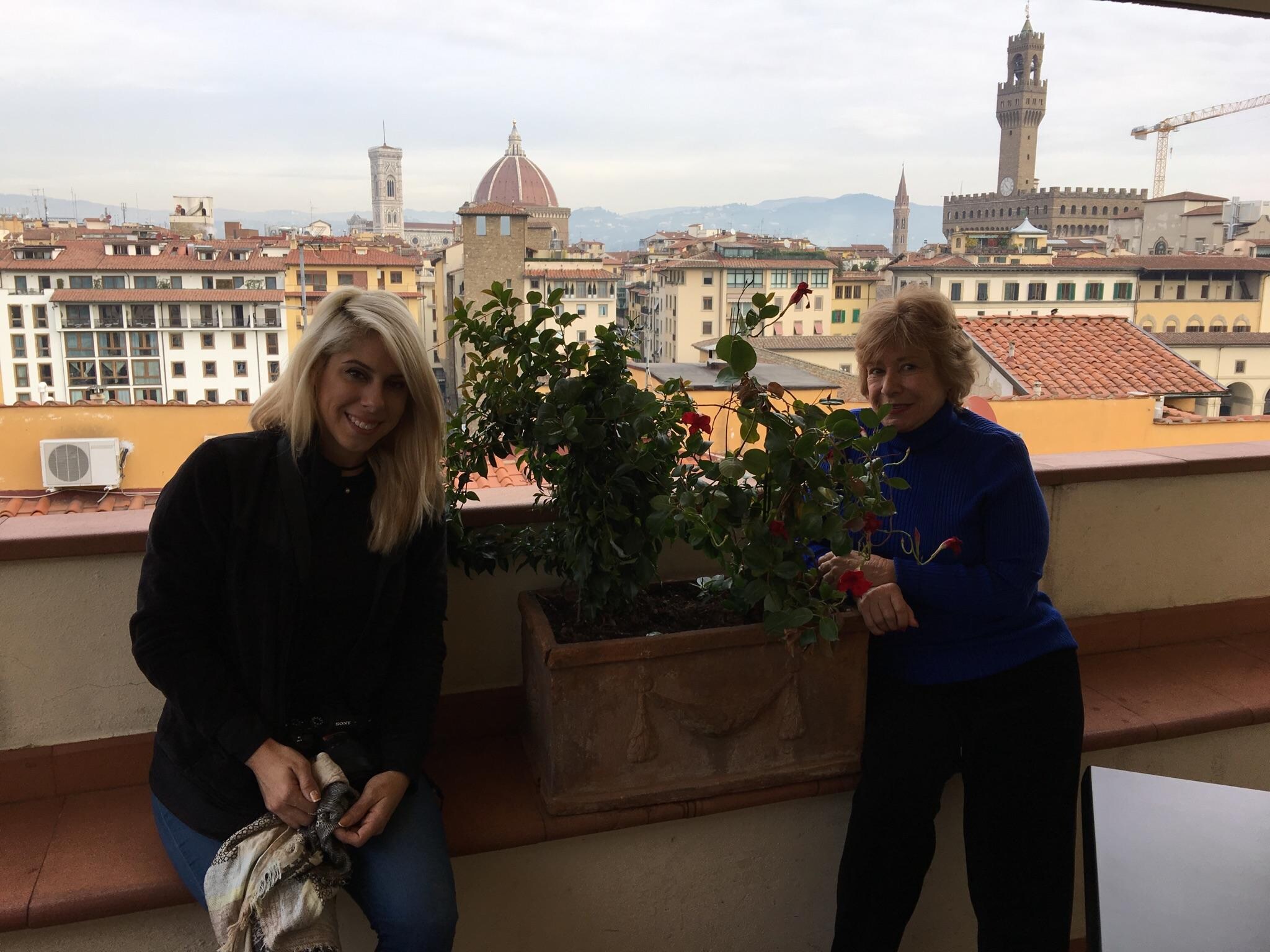 Our view from the room.